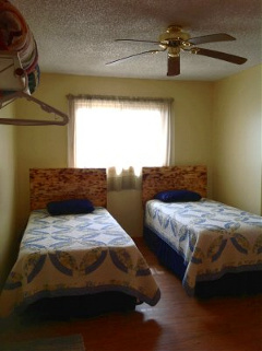 Rental apartment bedroom
